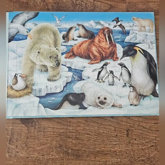 🖤3/$15 Five Puzzles! Ocean Creatures Book - Picture 5 of 8